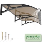 Aluminum Alloy Window Awning Canopy For Porch Uv Rain Snow Cover Outdoor. Fixed Price $189.99.