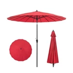9'PATIO Outdoor Garden Round Umbrella Market Tilt Adjustment W/18FIBERGLASS Ribs. Fixed Price $54.99.