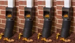 Amerimax 4400 Black Invisaflow Downspout Filters For 2" 3" 4" - Pack. Fixed Price $67.99.