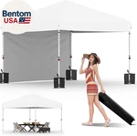 10X10 Pop Up Canopy Tent With Removable Sidewall, Heavy Duty Commercial Instan. Fixed Price $160.38.
