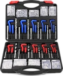 Sedy Helicoil Thread Repair Tool Kit: 320-PIECE 320-PC. Metric & Sae. Fixed Price $81.66.