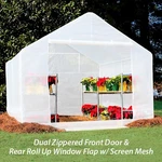 King Canopy 10-FEET By Greenhouse Replacement Cover, 180GSM Translucent. Fixed Price $126.26.