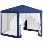 Hexagonal Patio Gazebo Outdoor Canopy Party Tent Activity Event W/ Mesh Net. Fixed Price $89.99.