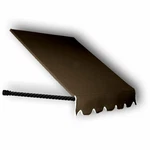 Awntech 5-FEET Santa Awning, 24-INCH Height By 12-INCH Diameter, Brown. Fixed Price $58.99.