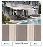 New 14FT Sunsetter Motorized Retractable Awning. Fixed Price $1700.00.