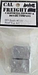 Ho Cal Freight #5155 Roof Top A/c Units (2) Unpainted Detail. Fixed Price $5.95.