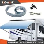 Labwork Rv Awning Fabric 9'-20' Ft For Camper Trailer Replacement Blue. Fixed Price $45.61.