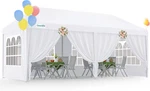 10X20 Party Tent Gazebo Wedding Canopy For Parties Bbq Shelter Pavilion Wit. Fixed Price $166.99.