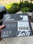 Ez Up Sidewall 10FT Straight Leg Canopy Royal Blue/grey New Sealed. Fixed Price $39.97.