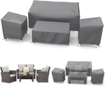 Startwo Outdoor Waterproof Patio Furniture Covers 4-PIECE Set. Fixed Price $31.48.