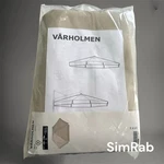 Ikea Varholmen Umbrella Replacement Canopy 118 1/8" Beige 404.454.05 New. Fixed Price $45.99.