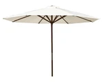 1289 Destinationgear Classic Wood Natural 9' Market Umbrella. Fixed Price $198.41.