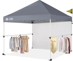 10X10 Commercial Pop Up Canopy Tent, Heavy Duty Waterproof Vendor Shelter. Fixed Price $313.18.