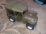 Vintage Tonka Jeep G-452-8 1970S Us Army Pressed Steel With Canopy Great Gift. Fixed Price $61.20.
