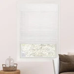 Chicology Bamboo Roman Shades Snow White Light Filtering 31X64 #R018. Fixed Price $23.57.
