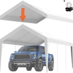 Carport Replacement Canopy Cover 10X20 Ft Waterproof Uv Shelter Tarp Heavy-duty. Fixed Price $100.78.