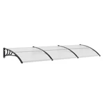 Window Door Awning Canopy, 120" 40" Exterior, UF50+ Pc Sunshade. Fixed Price $251.97.