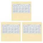 Pop Up Canopy Tent Side Wall Only Fit Straight Leg 2X2M 3PCS Pack Window. Fixed Price $55.00.