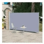 Vidaxl 63 118 Retractable Side Awning - Gray. Fixed Price $89.99.