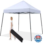 Mastercanopy Portable Pop Up Tent Large BASE10X10WHITE Mc Sh Slant. Fixed Price $138.54.