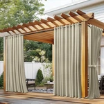 Best Royal Shade Waterproof Outdoor Curtains 300GSM For Patio, Premium Privacy. Fixed Price $16.92.