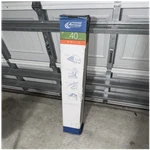 Nuimage Awnings Aluminum Door Canopy White 40" X 42" With Support Arms. Fixed Price $100.00.