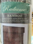 One Radiance Bamboo Roman Shade With Valance Cape Cod Maple 23"X72. Fixed Price $37.50.