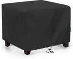 Outdoor Ottoman Cover, Waterproof Square Coffee Table Patio Furniture Sid. Fixed Price $33.85.