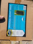 King Canopy: Shelter Weight Bags - Set Of 4 + Used. Fixed Price $10.00.