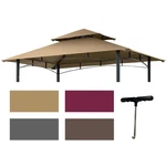 8X5 Gill Bbq Canopy Replacement Top For Model #L-GG001PST-F,GAZEBO Gri.... Fixed Price $56.37.