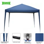 10'X10' Ez Pop Up Canopy Outdoor Wedding Party Tent Folding Gazebo White. Fixed Price $49.99.