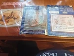 3 Vintage Needlework Kits, Guardian Angel,sand Castle Kids, Retirement.. Fixed Price $12.95.