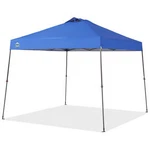 Crown Shades Pop Up Canopy, 11X11 Base Gazebo Tent W/9X9 Top, Blue (used). Fixed Price $70.17.