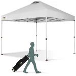 CS-RM100H-WH-2P Crown Shades 10'X10' Recreational Canopy, White (used). Fixed Price $48.24.