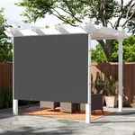 Sunny Guard 10X10 Ft Shade Cloth Tarp W/grommets - Dark Grey Uv Block. Fixed Price $71.20.