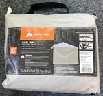 Used Ozark Trail Sun Wall For 10' X Straight Leg Canopy Side Tent Light Grey. Fixed Price $13.99.