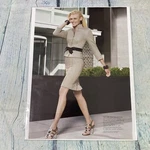 2009 Sexy Lady Legs Heels Skirt Blonde Carlisle Print Ad/poster Magazine Page. Fixed Price $10.49.