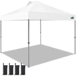 Eurmax One Push Setup 10X10FT Pop Canopy With Vented Top,bonus 4 Sand Bags. Fixed Price $139.95.
