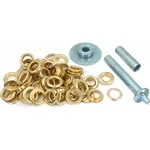 50PC Punch Set Hole Eyelet Tent Fabric Tarp Repair Tools. Fixed Price $13.25.