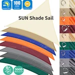 Sun Shade Sail Garden Outdoors Patio Awning Canopy Waterproof Uv Triangle Cover. Fixed Price $21.49.