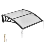 Vevor Door Awning Canopy 38 X 40 Clear Polycarbonate Weather Protection. Fixed Price $74.99.