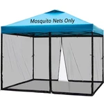 10X10 Mosquito Netting For Patio Canopy Tent/pop Up Tent,double Door S.... Fixed Price $60.99.