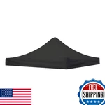 10X10 Canopy Replacement Top Pop Up Tent Cover Straight Leg Frame Black. Fixed Price $89.68.