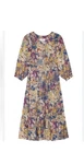 The Great Patio Dress Sz Xs Womens Canopy Leaf Print Euc. Fixed Price $99.99.