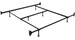 Queen/king High Carbon Steel Bolt-on Headboard And Footboard Bed Frame. Fixed Price $183.75.