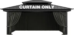 Universal 4-PANEL Outdoor Gazebo Curtain Replacement 12' X 16' Waterproof Privac. Fixed Price $243.99.