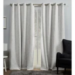Exclusive Home Burke 100 Blackout Grommet Top Curtain Panel Pair 52X96 Silver. Fixed Price $60.12.
