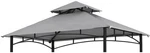 Cooshade Grill Gazebo Replacement Canopy Roof Double Tiered For L-GG001PST-F. Fixed Price $59.11.
