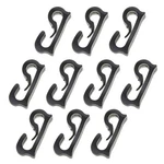 10PCS Camping Accessories Fixed Canopy Tools Plastic Tent Hooks Black. Fixed Price $5.79.