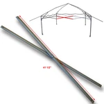 Coleman 13X13 Instant Eaved Shelter Canopy Costco Middle Truss Bar Parts 41 1/2". Fixed Price $19.98.